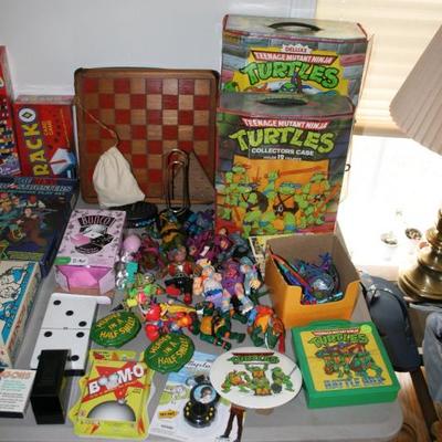 Original c.1980's Teenage Mutant Ninja Turtles Collectibles  