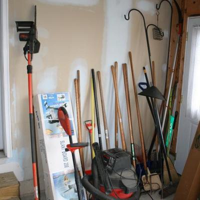 Assortment of Yard Tools 