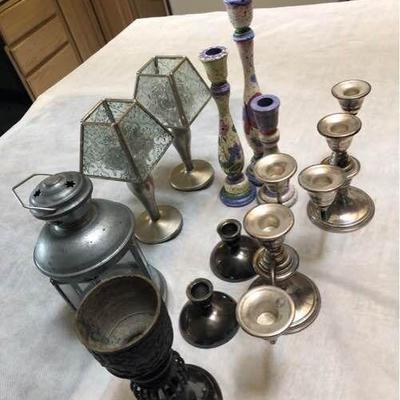 Sterling Candle Holders and More