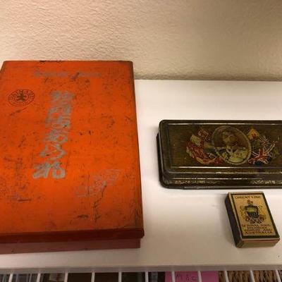 Vintage and Antique Tins