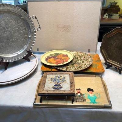 Vintage Collection of Trays