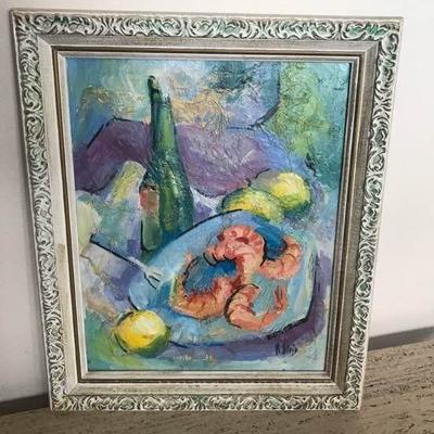 Vintage Still Life Painting