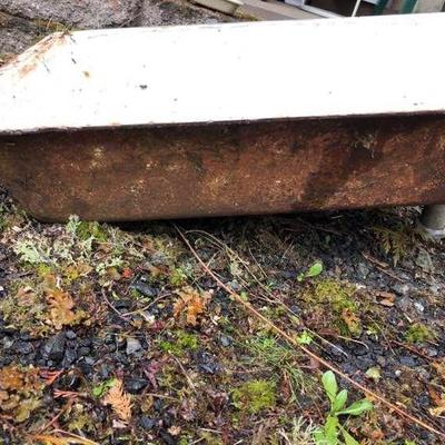 Vintage Iron Kitchen Sink