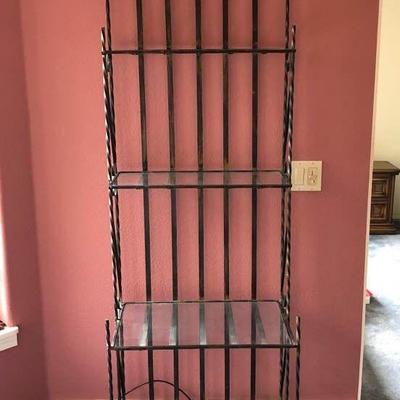 Vintage Wrought Iron Shelf