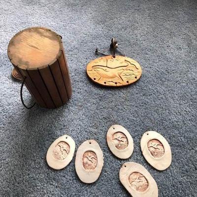 Soulful Wood Chime and Clay Chime
