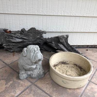 Stone Dog and His Bowl