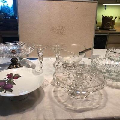 A Collection of Cake Stands and More