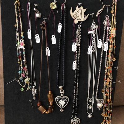 A small portion of the jewelry- lots of Brighton