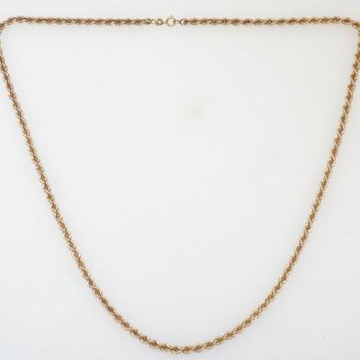 One 14kt gold 24.00