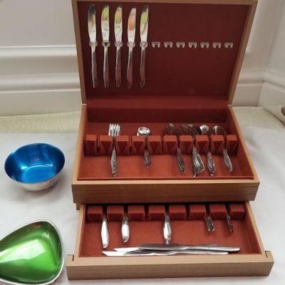 Mid-Century Modern Flatware and Serving