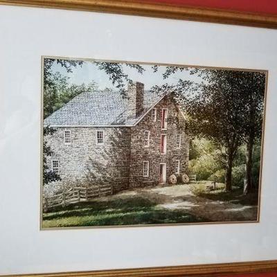 Framed Print of Stone House
