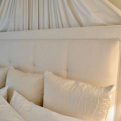 Upholstered king bed