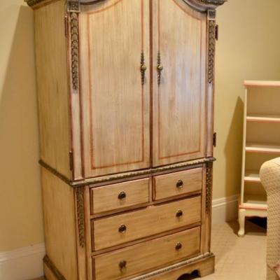 Painted armoire