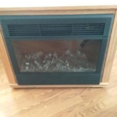 Heat Surge Electric Fireplace with Fireless Flame 2