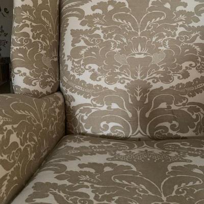 Detail Wingback Armchair 