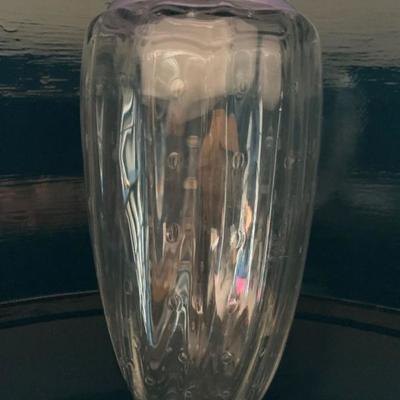 Handblown Glass Vase, Signed Tundra
