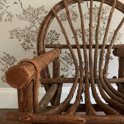 Detail Rustic Armchair
