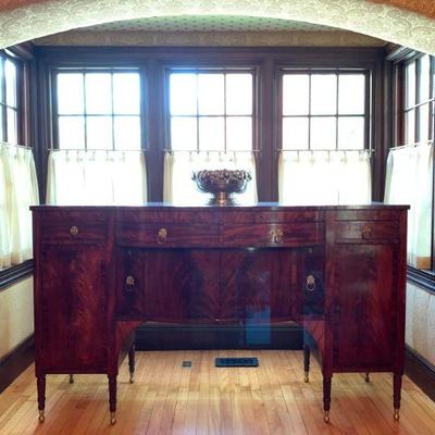 Celebrity Status! This American Federal Period Sideboard was once owned by Martha Stewart