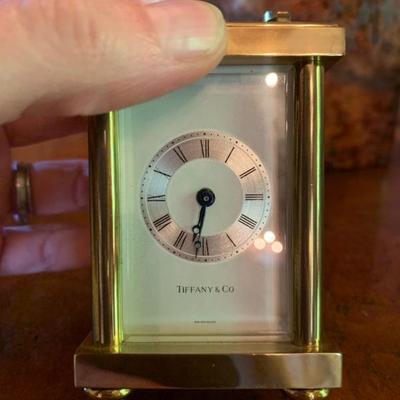 Tiffany and Co Miniature Carriage Clock 