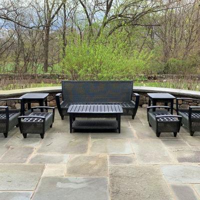 Smith and Hawkin Outdoor Patio Set, Cushions TOO!