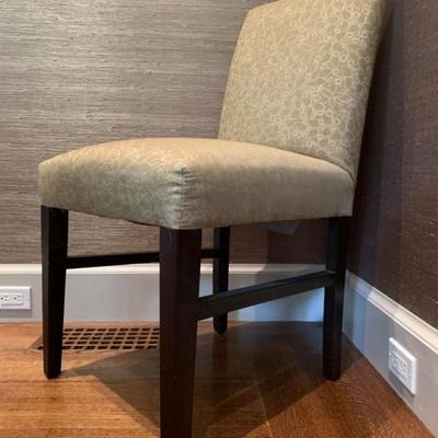 Crate and Barrel Side Chairs, SET of Eight