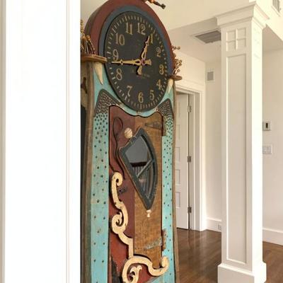 Richard Dunbrack, Folk Art Clock