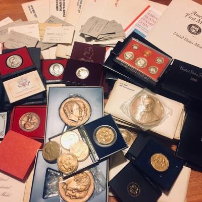 US coins, medals, etc. 