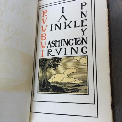 1905 Elbert Hubbard - Rip Van Winkle 
Roycrofters Press 