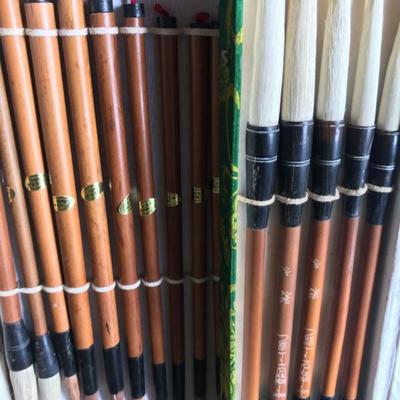 Asian Calligraphy Brushes 