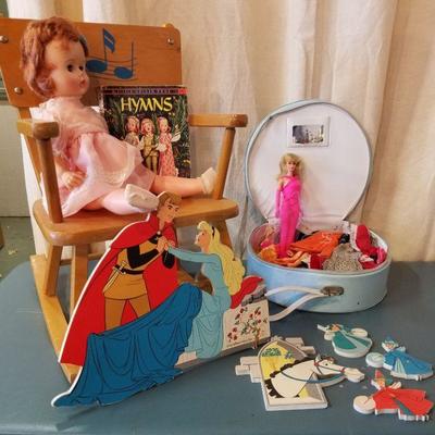 Barbie and Accessories, Rocking Chair
