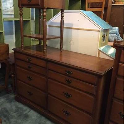 American Drew Dresser and Side Table Set