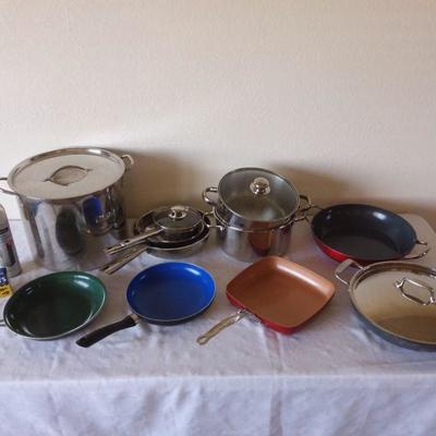 Stainless Steel Pots and Pans