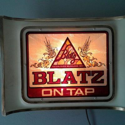 Blatz Beer Sign #2
