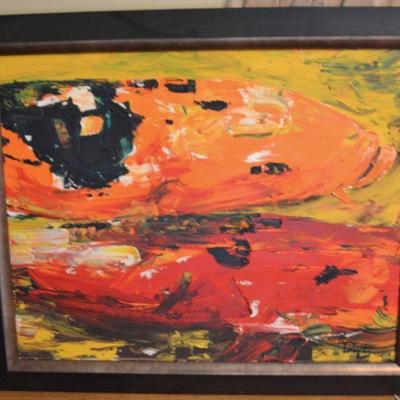 Abstract painting by Tommy Daughtry