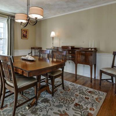 Grand Rapids Chair Co. dining set including table and 6 chairs