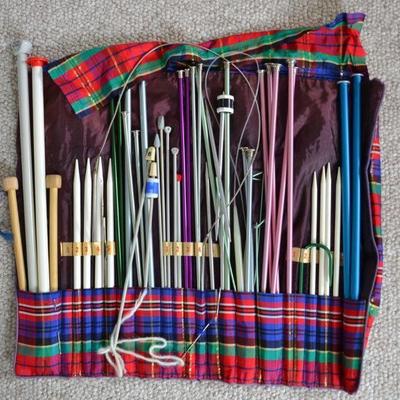 Knitting needles