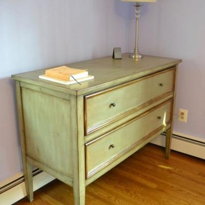 Drexel painted chest of drawers
