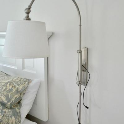 One of a pair of reading lights