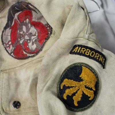  WWII 17th Airborne Jacket and Pants Reinforced

Auction Estimate $300-$600 â€“ Located Inside 