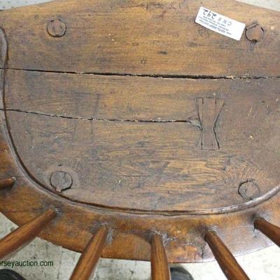  MUSEUM QUALITY ANTIQUE Early 18th Century Windsor Chair with Bow Tie Construction

Auction Estimate $1000-$2000 â€“ Located Inside 