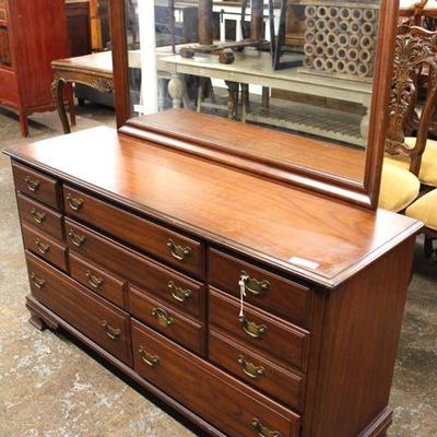  SOLID Mahogany â€œDrew Furnitureâ€ Dresser with Mirror

Auction Estimate $100-$300 â€“ Located Inside 