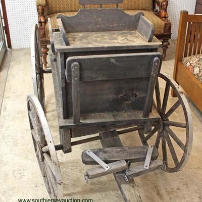 Country Goat Cart

Auction Estimate $200-$600 â€“ Located Inside 