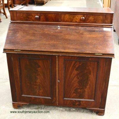  ANTIQUE Burl Mahogany Slant Front Desk

Auction Estimate $100-$300 â€“ Located Inside 