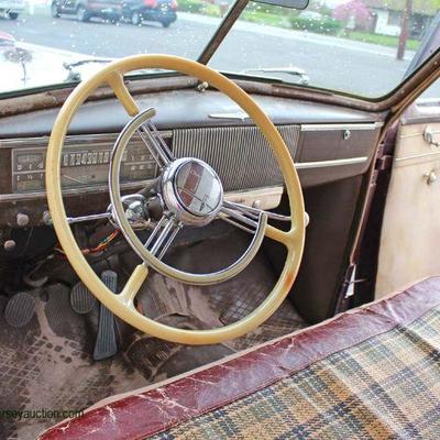   â€” Drove in | Running â€”

1940's Oldsmobile in the Burgundy / Maroon with Paperwork and Some Spare Parts

Auction Estimate $8,000 â€“...