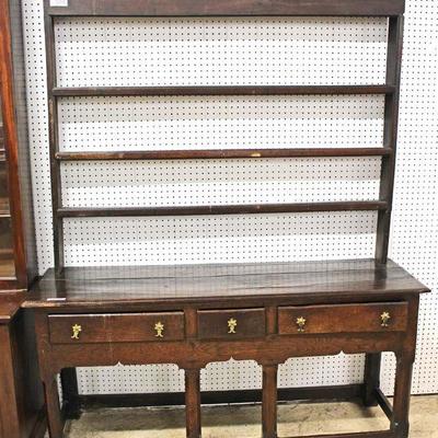  Period Early 18th Century Late 17th Century Asian SOLID Hardwood Step Back Cupboard

Auction Estimate $1000-$2000 â€“ Located Inside 