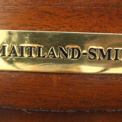  Burl Mahogany â€œMaitland Smith Furnitureâ€ Demilune Inlaid Commode

Auction Estimate $700-$1500 