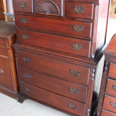  Several Mahogany High Chest and Low Chest

Auction Estimate $200-$400 â€“ Located Inside 