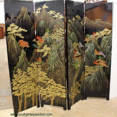  4 Panel Asian Decorated Screen

Auction Estimate $300-$600 â€“ Located Inside 