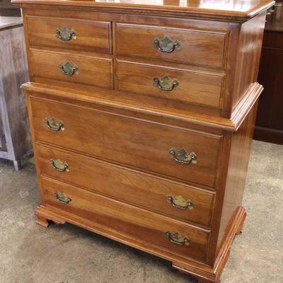  SOLID Cherry Bracket Foot Chest on Chest

Auction Estimate $100-$300 â€“ Located Inside 