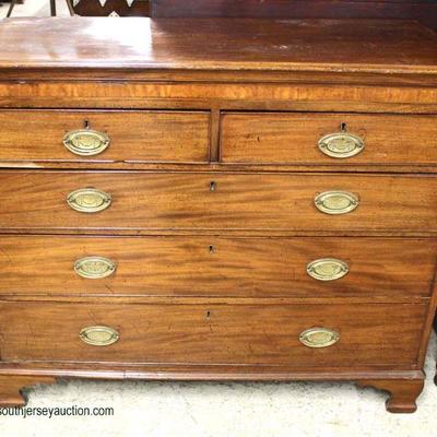  ANTIQUE 2 over 3 SOLID Mahogany Chest

Auction Estimate $300-$600 â€“ Located Inside 